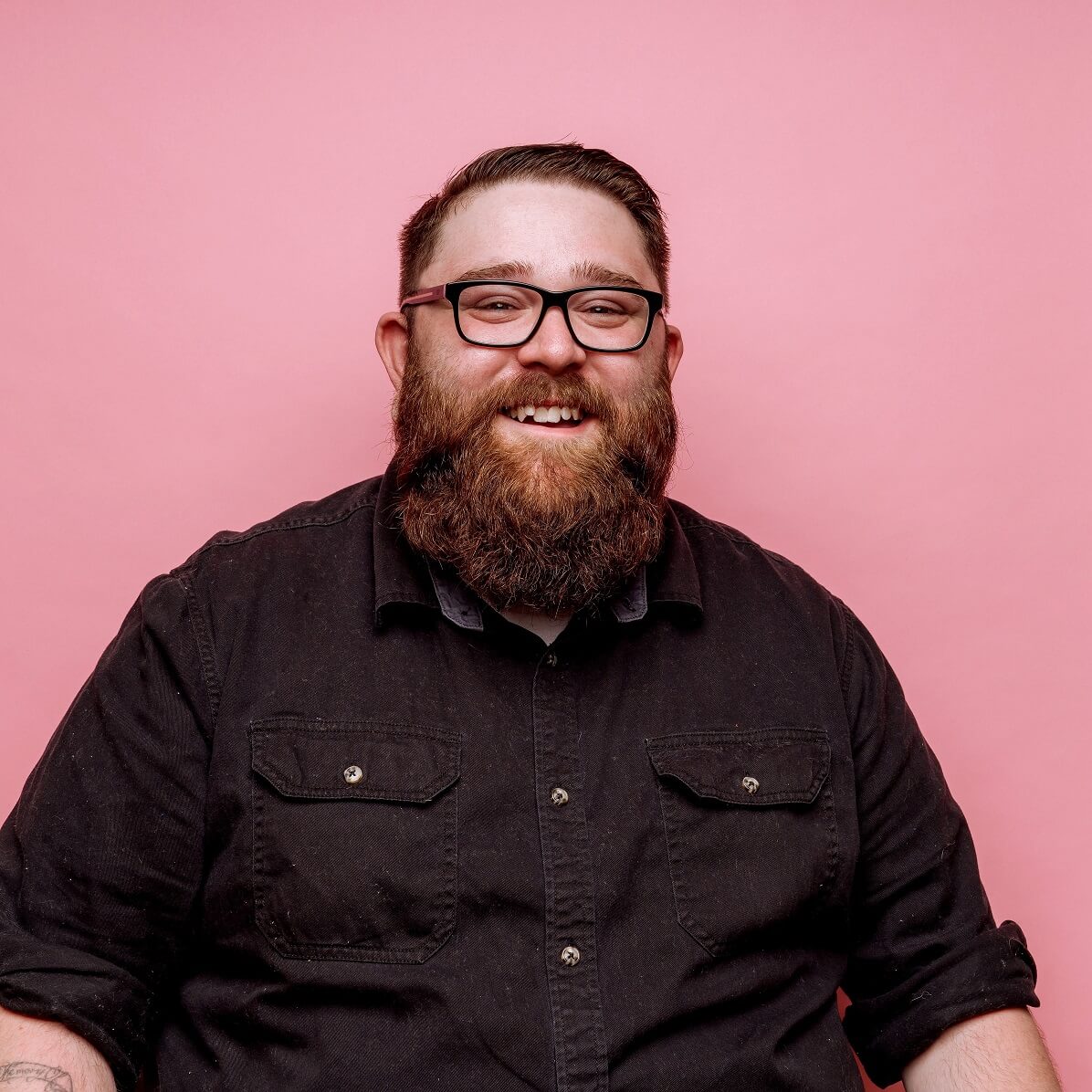 A person smiling